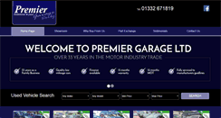 Desktop Screenshot of premiergarage.net